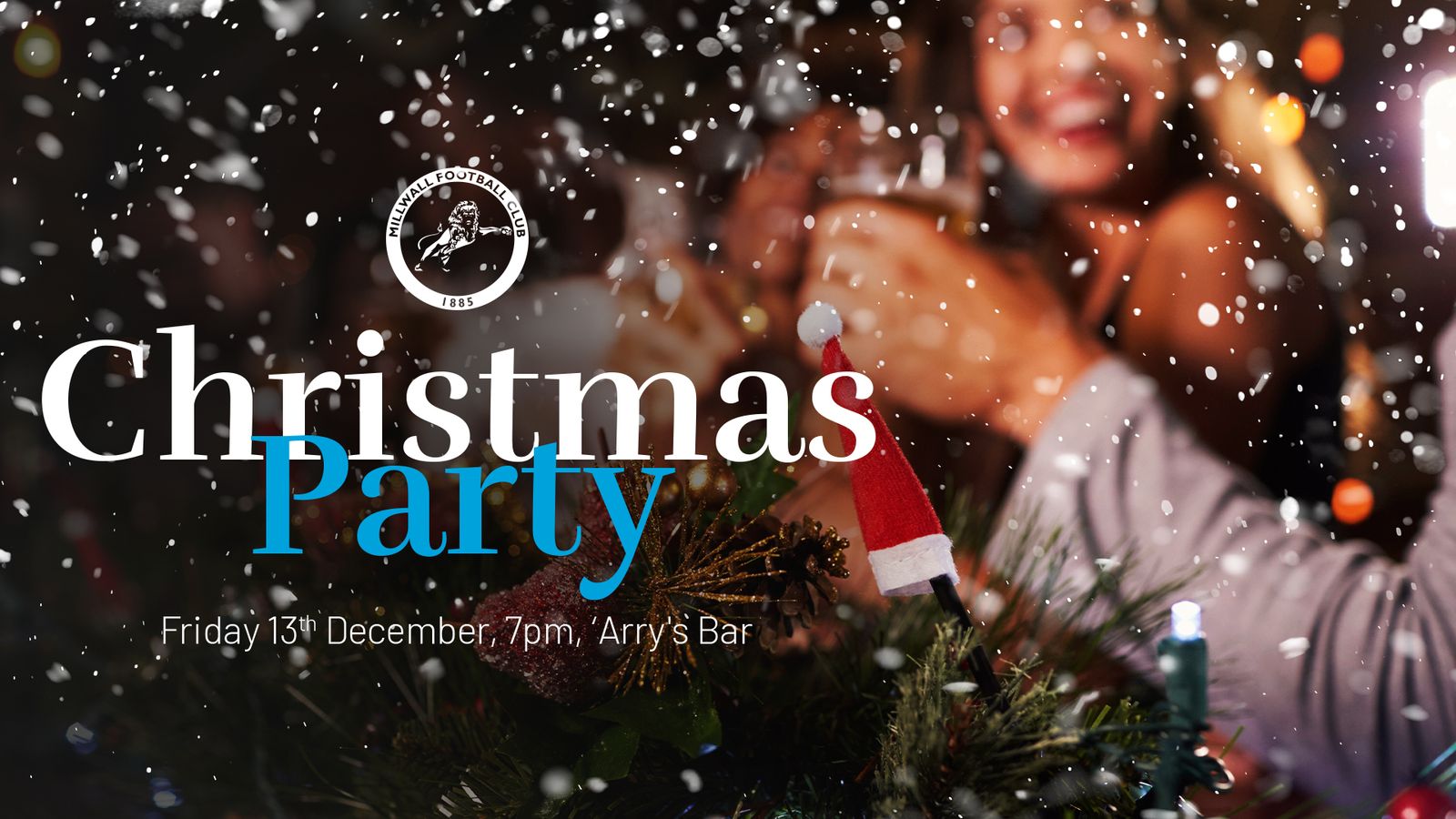 Millwall's 2024 Christmas Party is on sale!